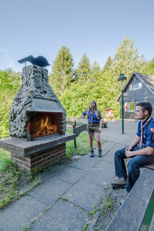 Unser Grillplatz